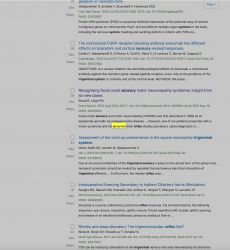 Articolo 3: Questo articolo è sovrapponibile alla nostra pre-diagnosi e riporta segni e sintomi molto simili al nostro paziente per cui viene considerato come informazione corrispondente e dunque percorso da seguire. Il prossimo step, perciò, riguarderà la 'La neuronopatia sensoriale e motoria a esordio facciale' siglata come 'FOSMN'.